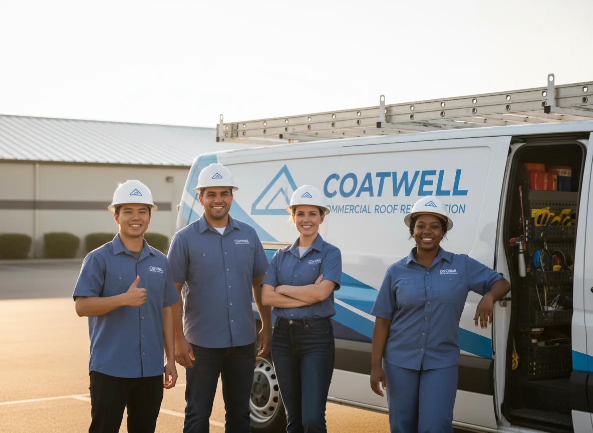 Commercial roof coating company in Venus, TX